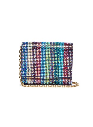 Main View - Click To Enlarge - JUDITH LEIBER - 'Micro Fizzy' crystal pavé clutch