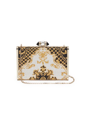 Main View - Click To Enlarge - JUDITH LEIBER - Medina' bead embroidered clutch