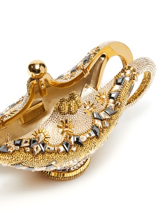 Detail View - Click To Enlarge - JUDITH LEIBER - 'Genie Lamp' bead embroidered embellished clutch
