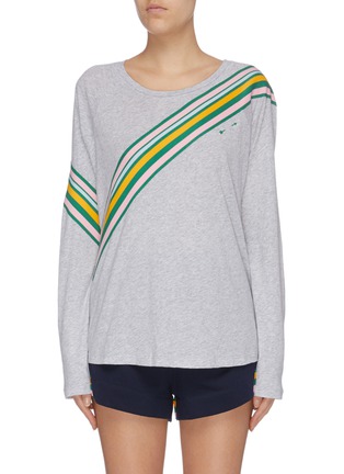 Main View - Click To Enlarge - THE UPSIDE - 'Beaumont' stripe long sleeve top