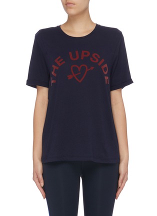 Main View - Click To Enlarge - THE UPSIDE - 'One Love' logo print T-shirt