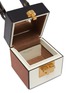 Detail View - Click To Enlarge - OSCAR DE LA RENTA - 'Alibi Cube' colourblocked leather box bag