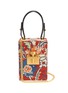 Main View - Click To Enlarge - OSCAR DE LA RENTA - 'Alibi' mini floral jacquard box bag