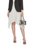 Front View - Click To Enlarge - OSCAR DE LA RENTA - Floral print shoulder bag