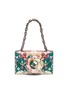 Main View - Click To Enlarge - OSCAR DE LA RENTA - Floral print shoulder bag