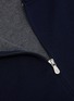  - BRUNELLO CUCINELLI - Contrast lining zip hoodie