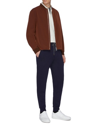 Figure View - Click To Enlarge - BRUNELLO CUCINELLI - Tapered leg jogging pants
