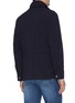 Back View - Click To Enlarge - BRUNELLO CUCINELLI - Retractable hood flap pocket jacket
