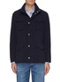 Main View - Click To Enlarge - BRUNELLO CUCINELLI - Retractable hood flap pocket jacket