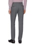 Back View - Click To Enlarge - BRUNELLO CUCINELLI - Straight leg virgin wool pants