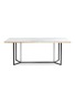 Main View - Click To Enlarge - RED EDITION - Horizon dining table – White