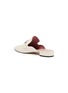  - PEDDER RED - 'Zac' horsebit leather loafer slides