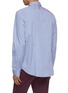 Back View - Click To Enlarge - PAUL SMITH - 'Artist Stripe' embroidered patch pocket stripe shirt