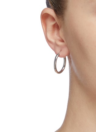 Front View - Click To Enlarge - MING YU WANG - 'Bean' drop earrings