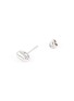 Detail View - Click To Enlarge - MING YU WANG - 'Mini Bean' stud earrings