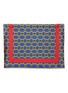 Detail View - Click To Enlarge - FRANCO FERRARI - 'Twill Doppiato Unito' geometric print wool-silk scarf