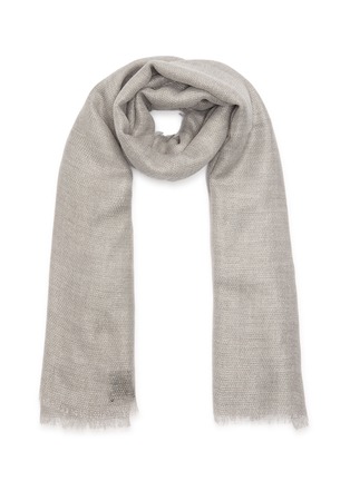 Main View - Click To Enlarge - FRANCO FERRARI - 'Harry' metallic cashmere blend scarf
