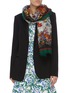 Figure View - Click To Enlarge - FRANCO FERRARI - 'Euclide' floral print cashmere scarf