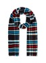 Main View - Click To Enlarge - FRANCO FERRARI - 'Chalandri' check wool blend knit scarf