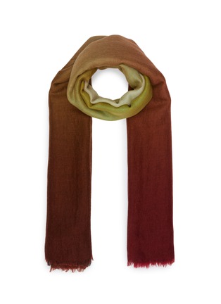 Main View - Click To Enlarge - FRANCO FERRARI - 'Euclide' dégradé cashmere scarf