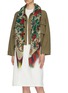 Figure View - Click To Enlarge - FRANCO FERRARI - 'Evans Wash' floral print wool-cashmere scarf
