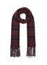 Main View - Click To Enlarge - FRANCO FERRARI - 'Egaleo' reversible check houndstooth scarf