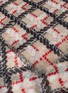 Detail View - Click To Enlarge - FRANCO FERRARI - 'Euclide' rope check print cashmere scarf