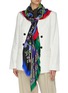 Figure View - Click To Enlarge - FRANCO FERRARI - 'Twill' patchwork print silk scarf