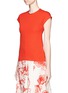 Front View - Click To Enlarge - STELLA MCCARTNEY - Structured jersey top