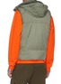 Detail View - Click To Enlarge - STONE ISLAND - Retractable hood Crinkle Reps down puffer vest