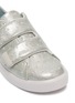 Detail View - Click To Enlarge - NATIVE  - 'Monaco' glitter kids sneakers