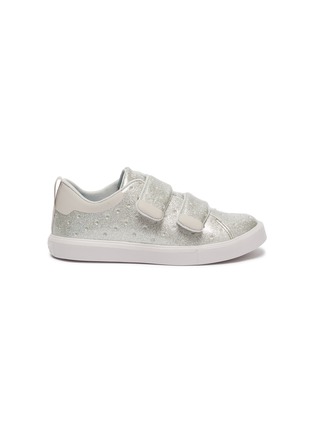 Main View - Click To Enlarge - NATIVE  - 'Monaco' glitter kids sneakers