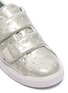 Detail View - Click To Enlarge - NATIVE  - 'Monaco' glitter toddler sneakers
