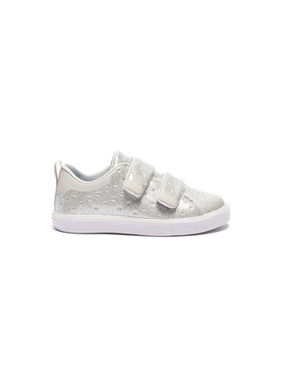 Main View - Click To Enlarge - NATIVE  - 'Monaco' glitter toddler sneakers