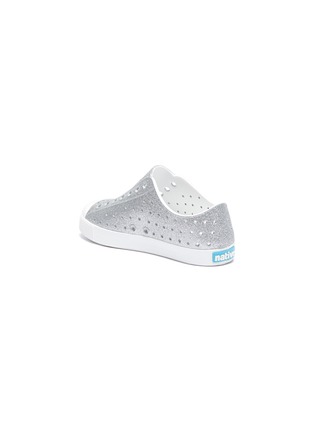 Detail View - Click To Enlarge - NATIVE  - 'Jefferson' perforated toddler slip-on sneakers