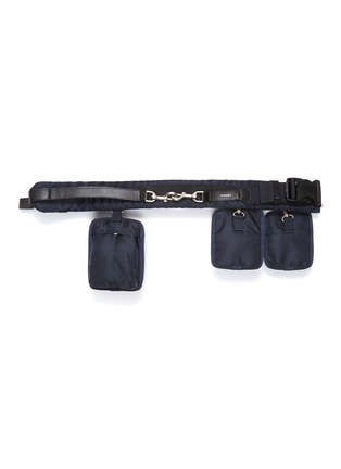 Detail View - Click To Enlarge - SACAI - Detachable nylon pouch belt bag