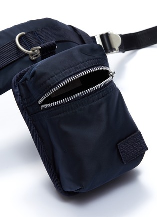 Detail View - Click To Enlarge - SACAI - Detachable nylon pouch belt bag