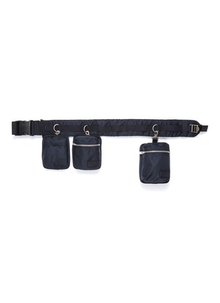 Main View - Click To Enlarge - SACAI - Detachable nylon pouch belt bag