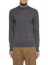 Main View - Click To Enlarge - DRIES VAN NOTEN - Stripe Merino wool turtleneck sweater