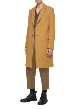 Figure View - Click To Enlarge - DRIES VAN NOTEN - Wool blend coat
