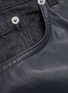  - DRIES VAN NOTEN - Rubber panel jeans