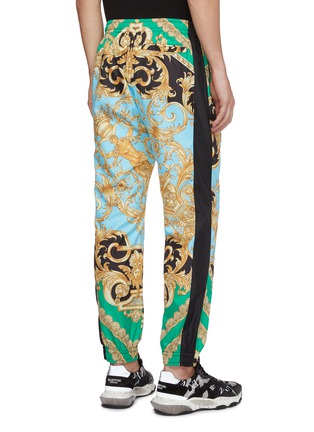 Back View - Click To Enlarge - VERSACE - Baroque print track pants