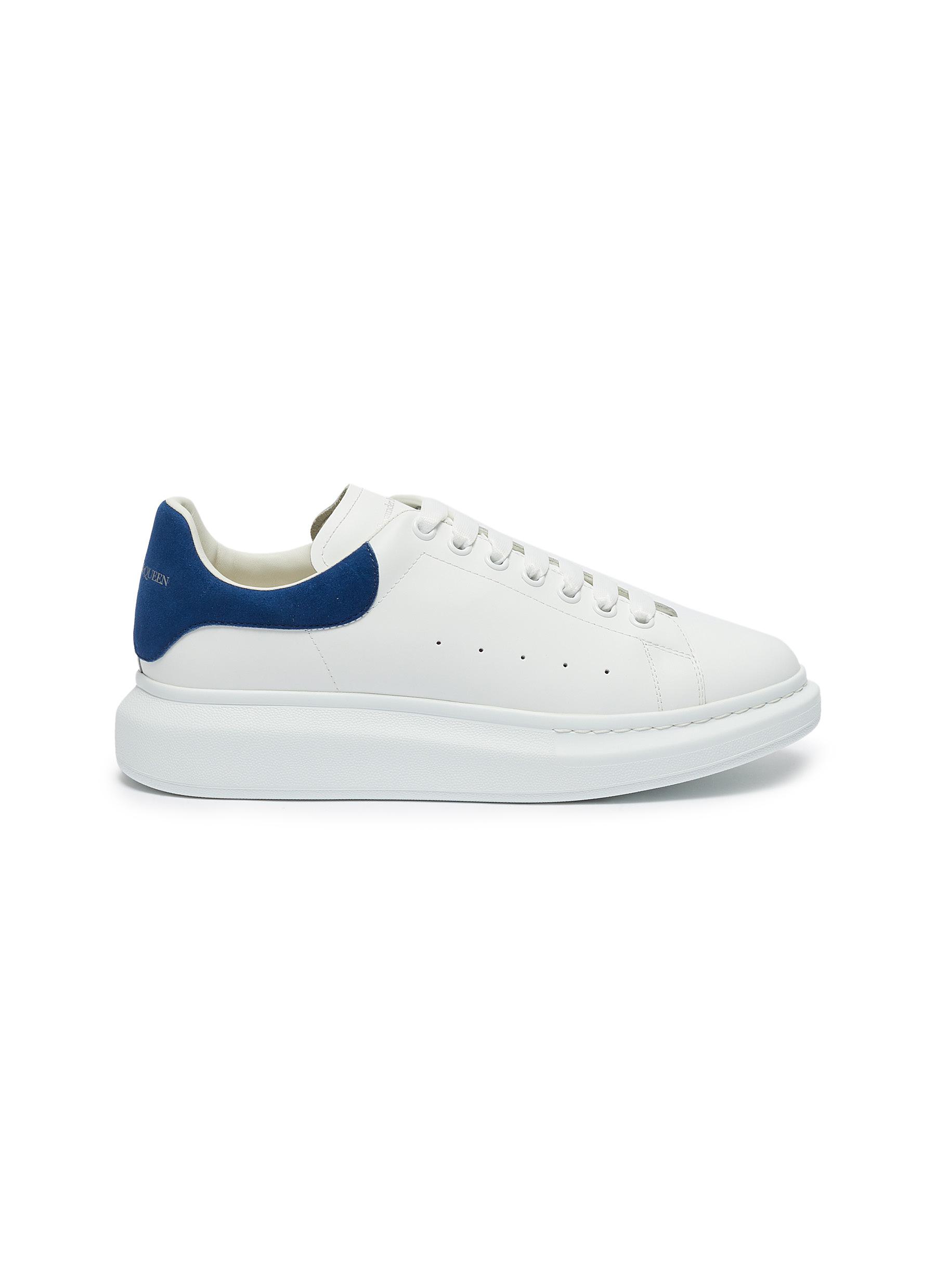 white and blue alexander mcqueen