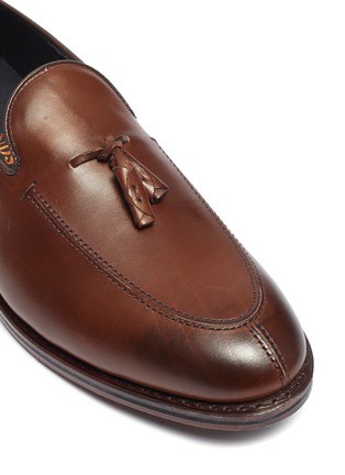 Detail View - Click To Enlarge - ALLEN EDMONDS - 'Spring Street' tassel leather loafers