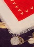 Detail View - Click To Enlarge - CJW - 'Jewelry Goals' print mini wool scarf