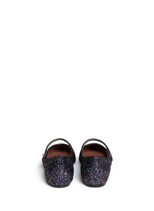 Back View - Click To Enlarge - TABITHA SIMMONS - 'Hermione' iridescent glitter Mary Jane flats