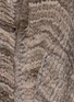 Detail View - Click To Enlarge - 72348 - 'Indie' rabbit fur knit drape gilet 