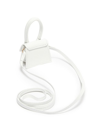 Detail View - Click To Enlarge - JACQUEMUS - 'Le petit Chiquito' micro leather top handle bag