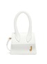 Main View - Click To Enlarge - JACQUEMUS - 'Le petit Chiquito' micro leather top handle bag