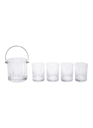 Main View - Click To Enlarge - BACCARAT - Harmonie 'On The Rocks' tumbler and ice bucket set